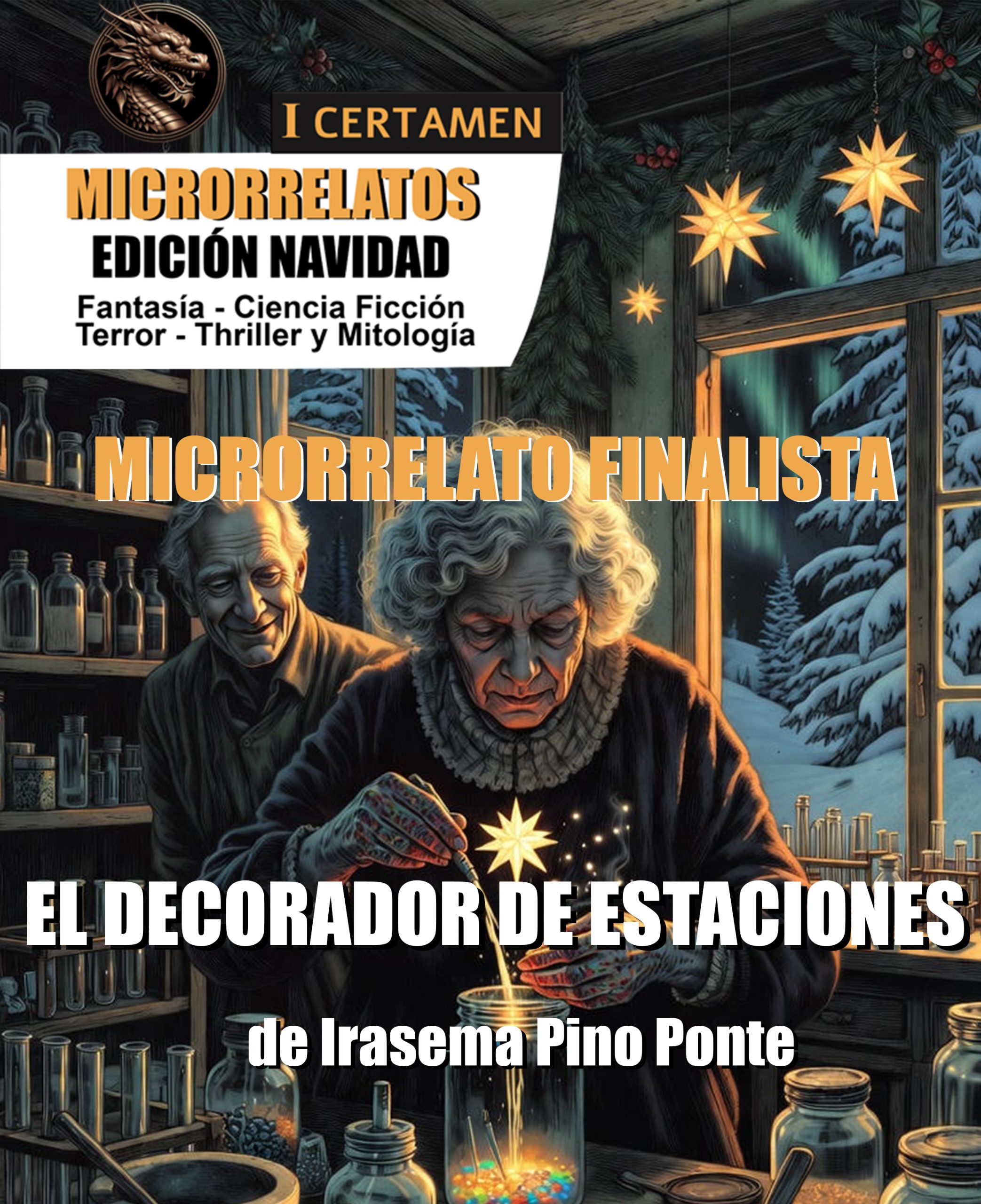El decorador de estaciones de Irasema Pino Ponte - Finalista de 1er Certamen de microrrelatos Edición Navidad de Equilibria.es