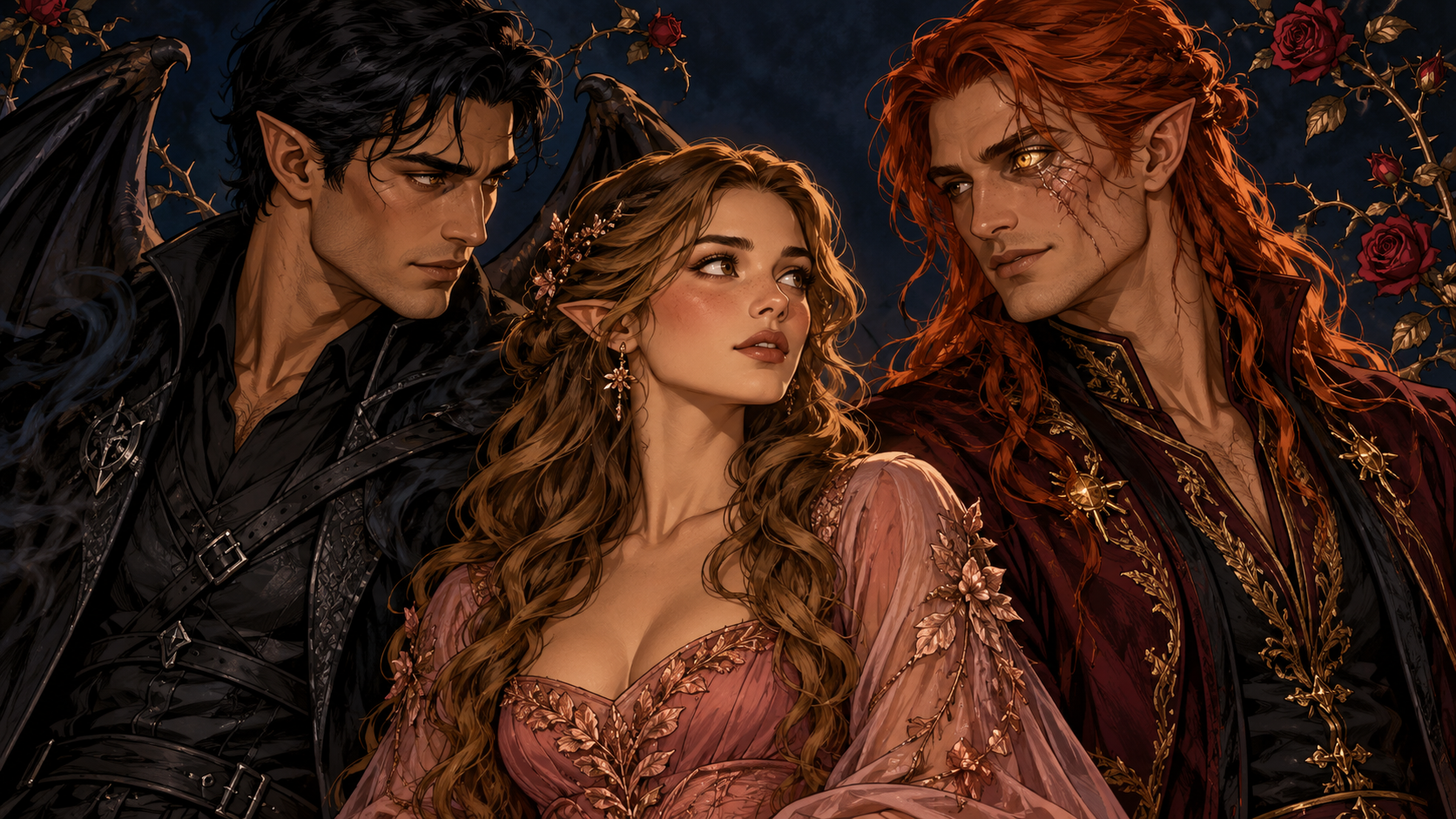 Azriel Elain Lucien - ACOTAR - Equilibria